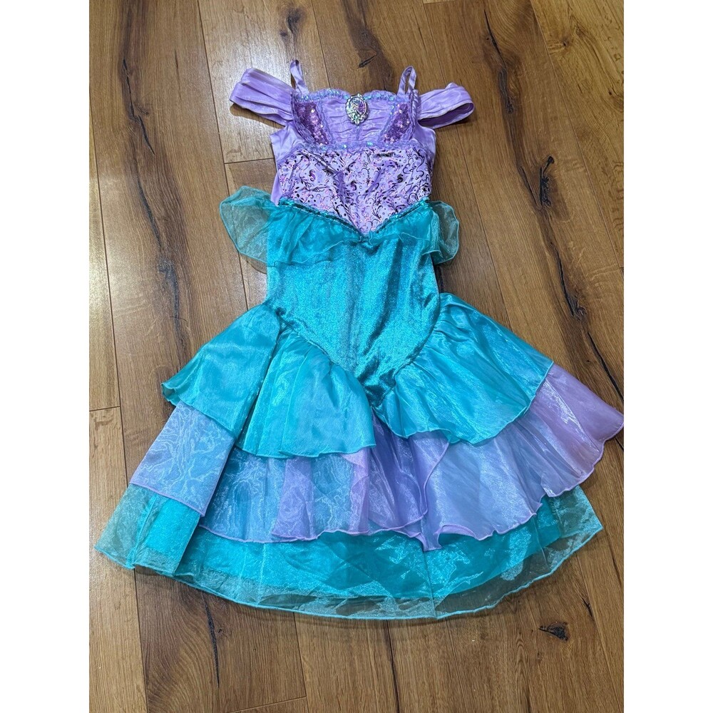 Disney Ariel Mermaid Princess Dress 5/6